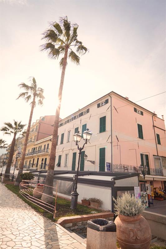 Sulla passeggiata mare